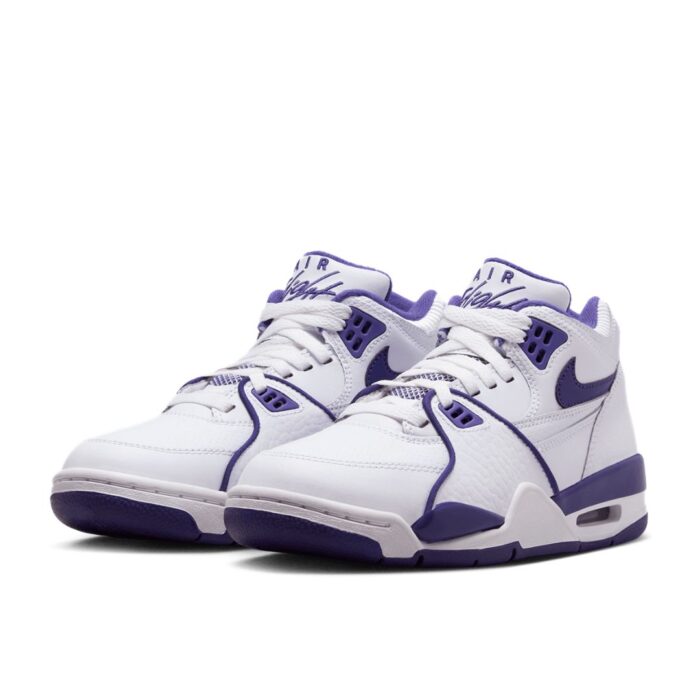 Nike Air Flight 89 (gs) - White/Court Purple