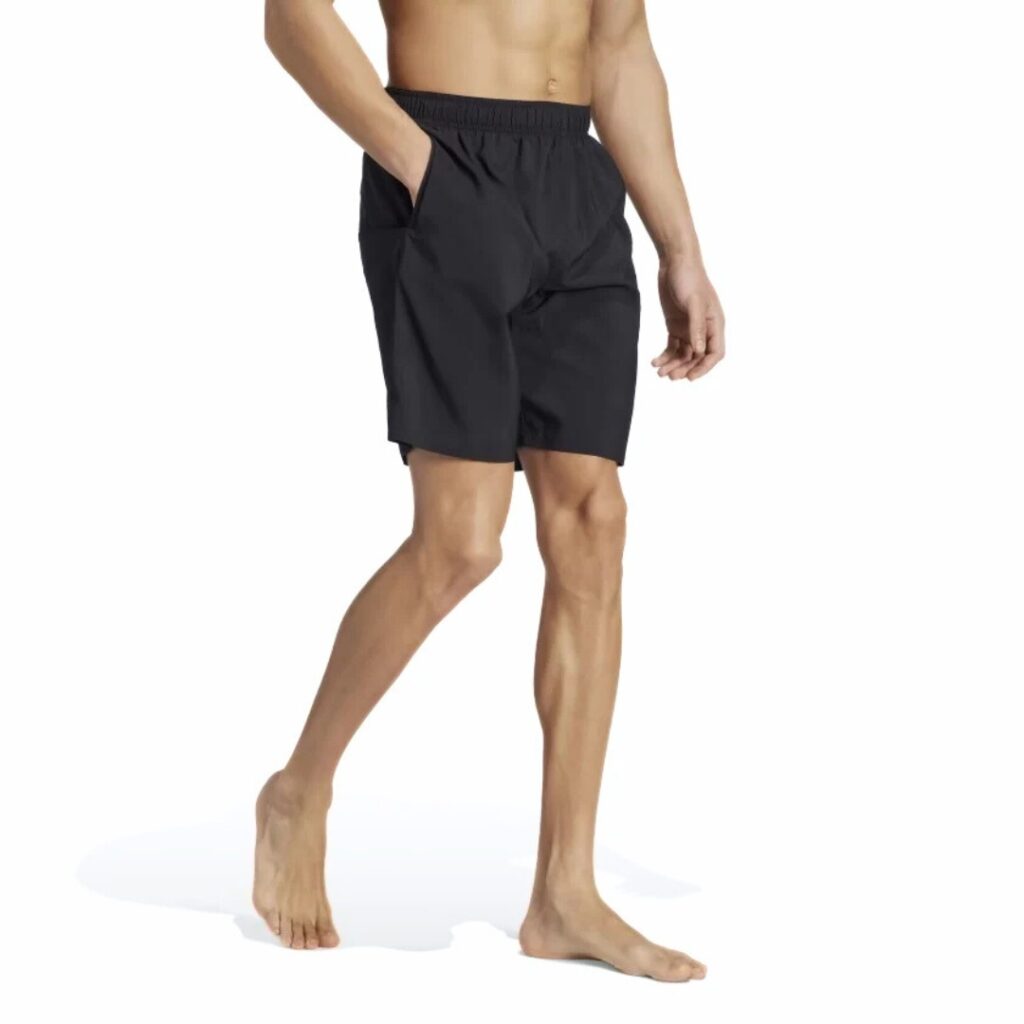 Adidas Costume Solid CLX Short-Length - Black - immagine 3