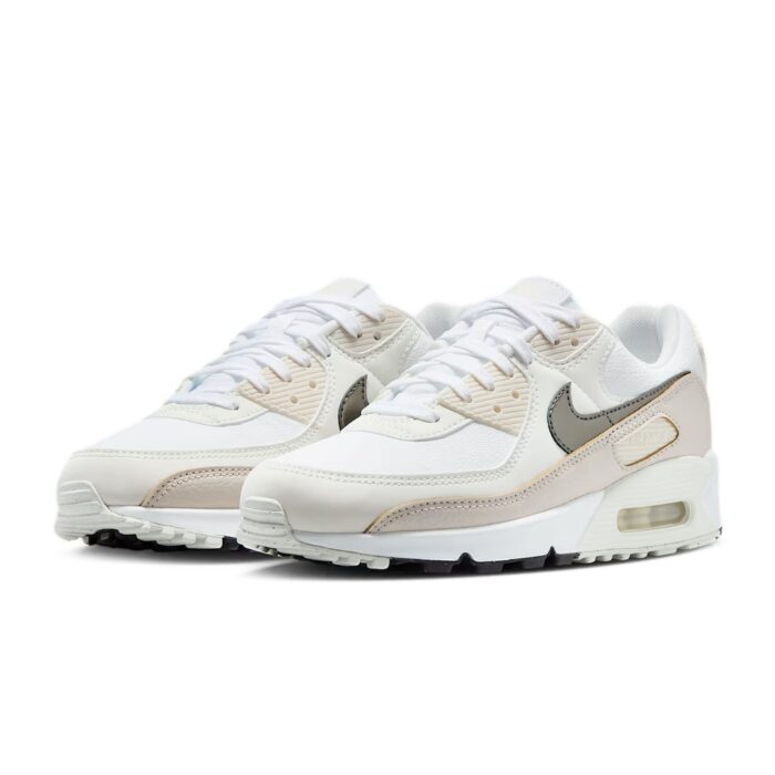 Nike Air Max 90 - White/Light Orewood Brown/Flat Pewter