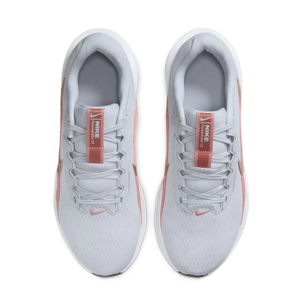 Nike Downshifter 13 - White/Red Stardust/Metallic Red Bronze - immagine 5