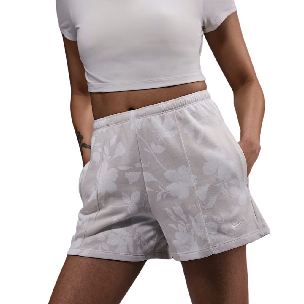 Nike Sportswear Chill Terry Shorts Stampati - Light Orewood Brown/Sail
