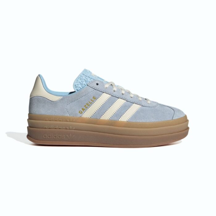 Adidas Gazelle Bold - Clear Sky/Cream White/Gold Metallic