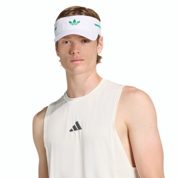 Adidas Visiera Da Tennis Climacool+ - White/Green