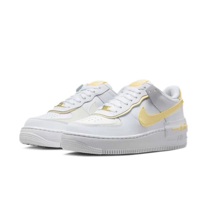 Nike Air Force 1 Shadow - White/Sail/Soft Yellow