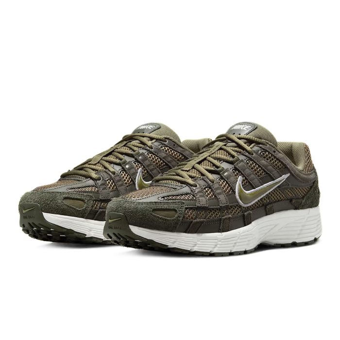 Nike P-6000 SE Suede - Sequoia/Phantom/Metallic Silver/Medium Olive