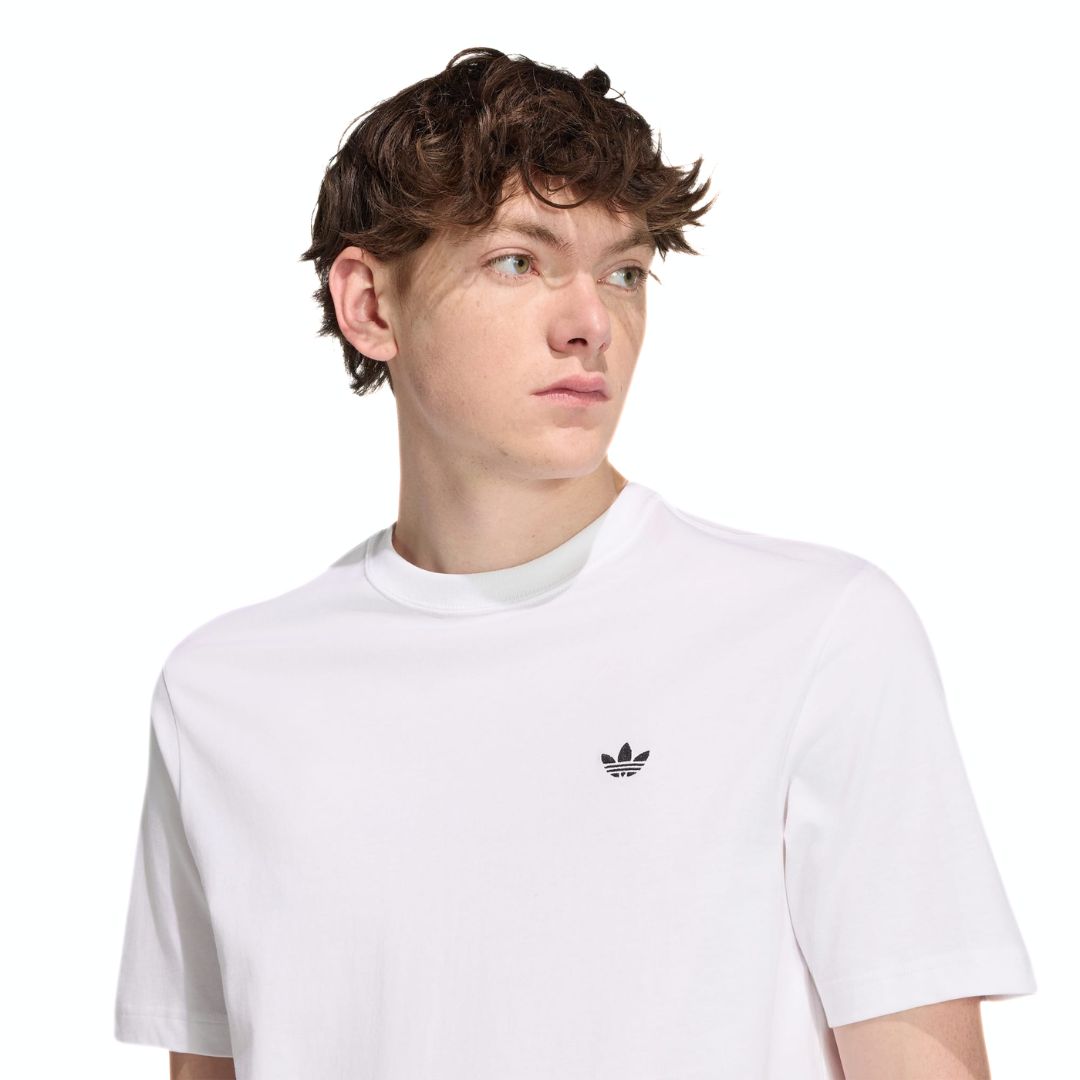 Adidas T-Shirt Trefoil Essentials - White - immagine 3