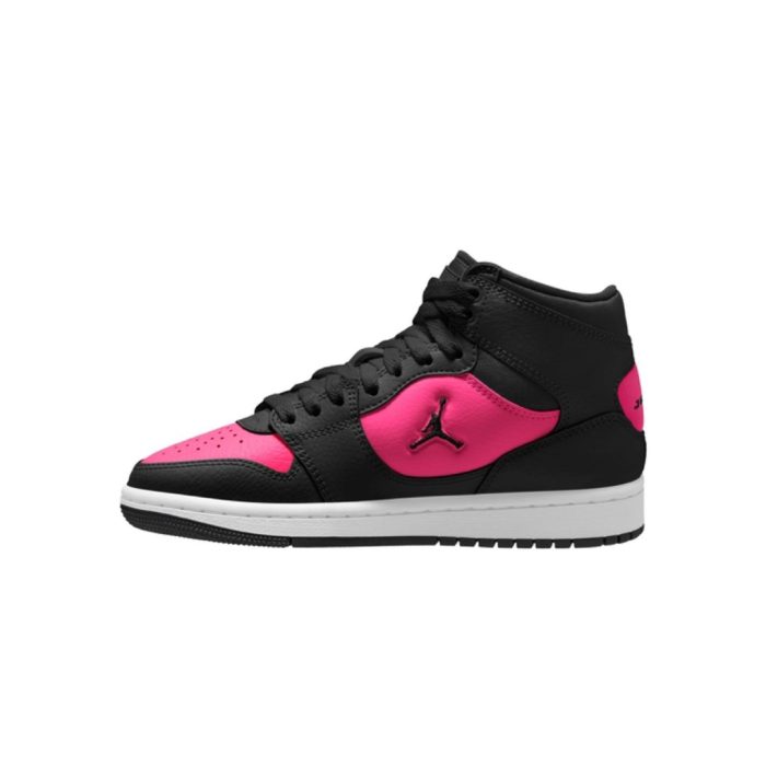 Jordan Court Connect Mid (gs) - Black/Vivid Pink/White
