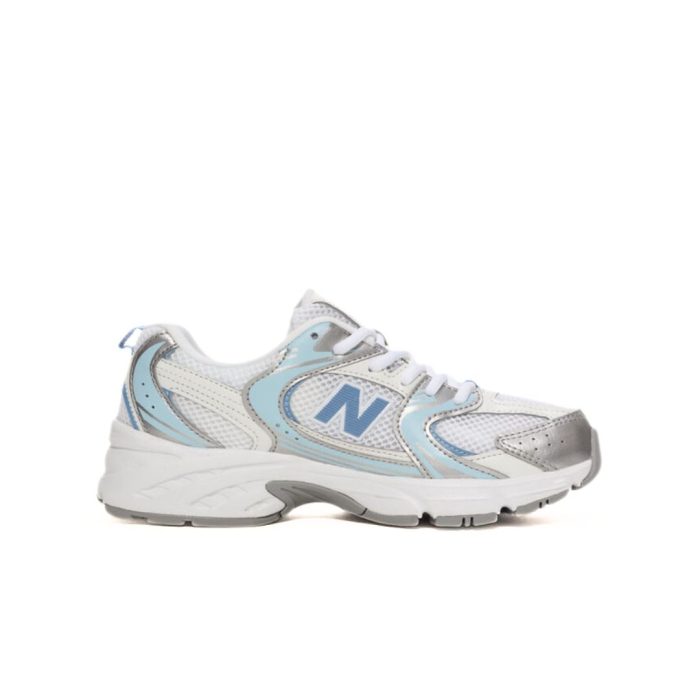 New Balance J GR530ED - White/Light Blue