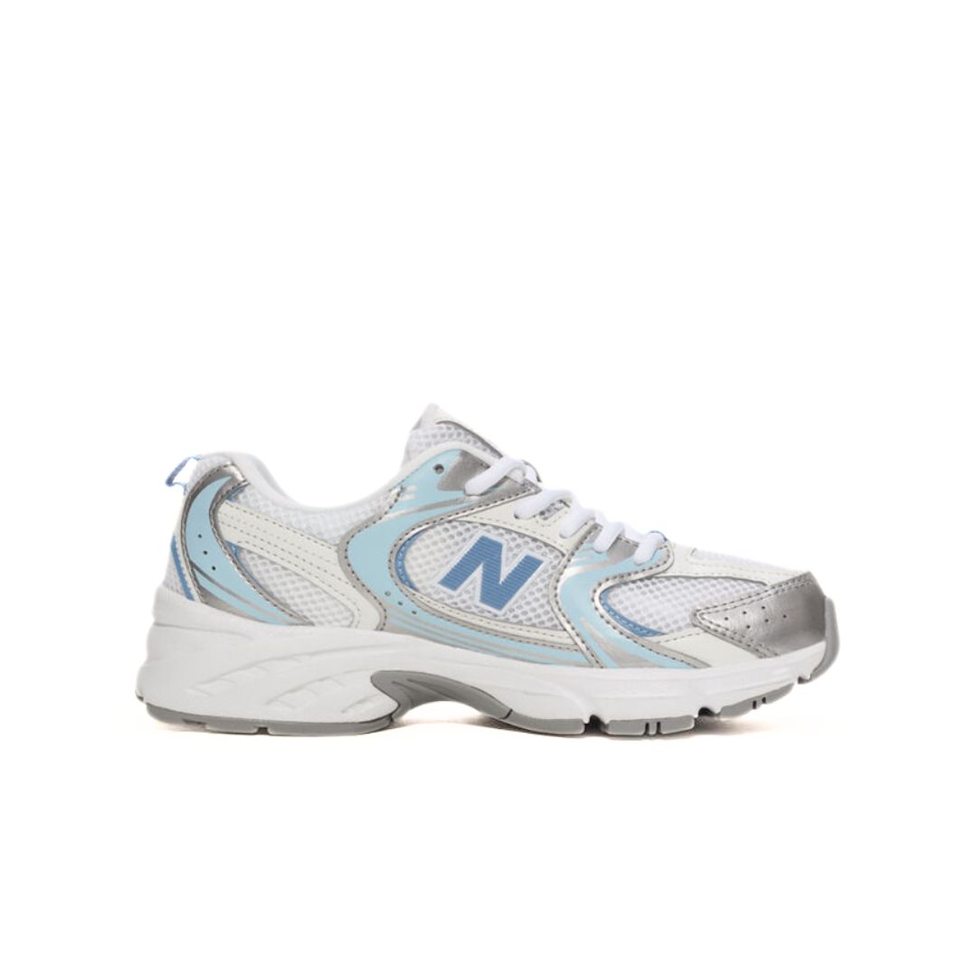 New Balance J GR530ED - White/Light Blue