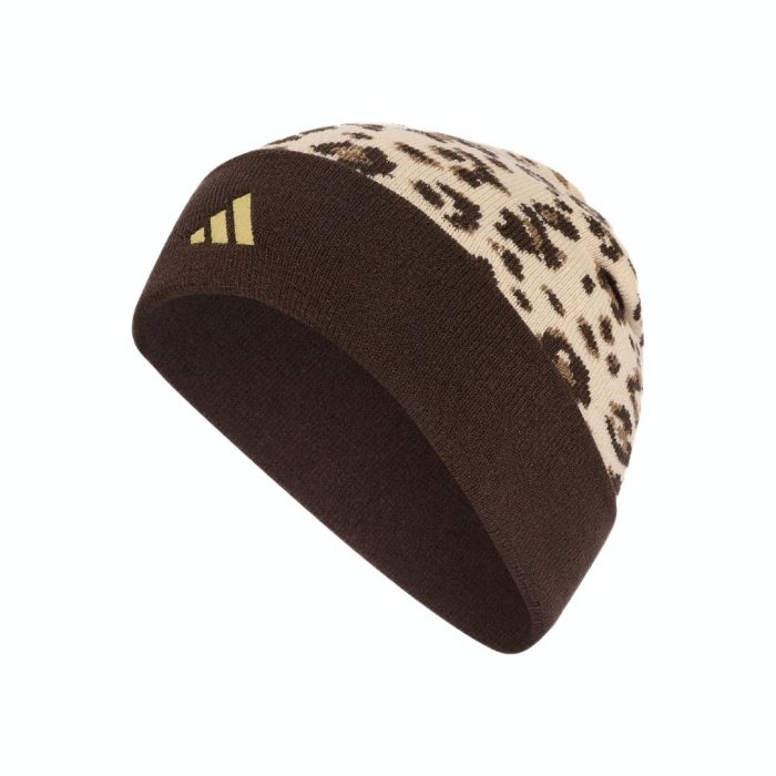 Adidas Berretto Leo Graphic - Crystal Linen/Dark Brown/Gold Metallic
