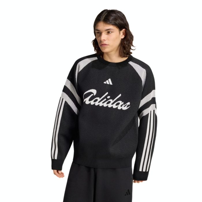 Adidas Felpa House Of Tiro Knitted - Black/White