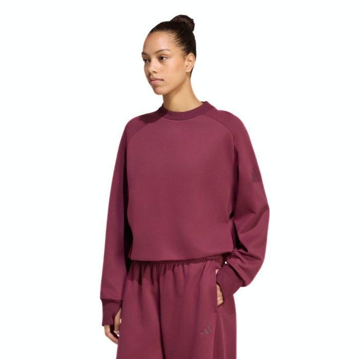 Adidas Felpa Soft Lux Winter Knit - Maroon