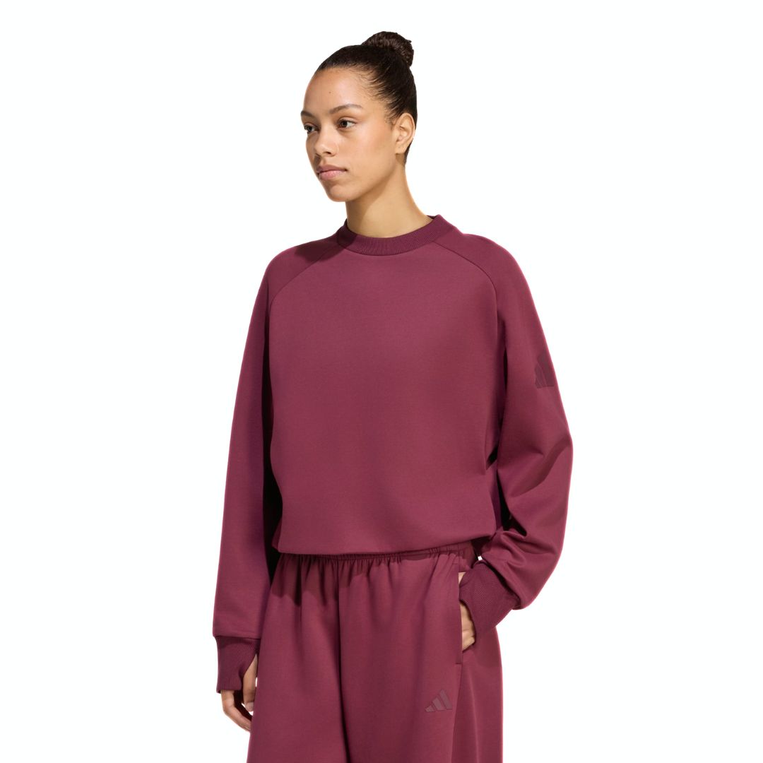 Adidas Felpa Soft Lux Winter Knit - Maroon