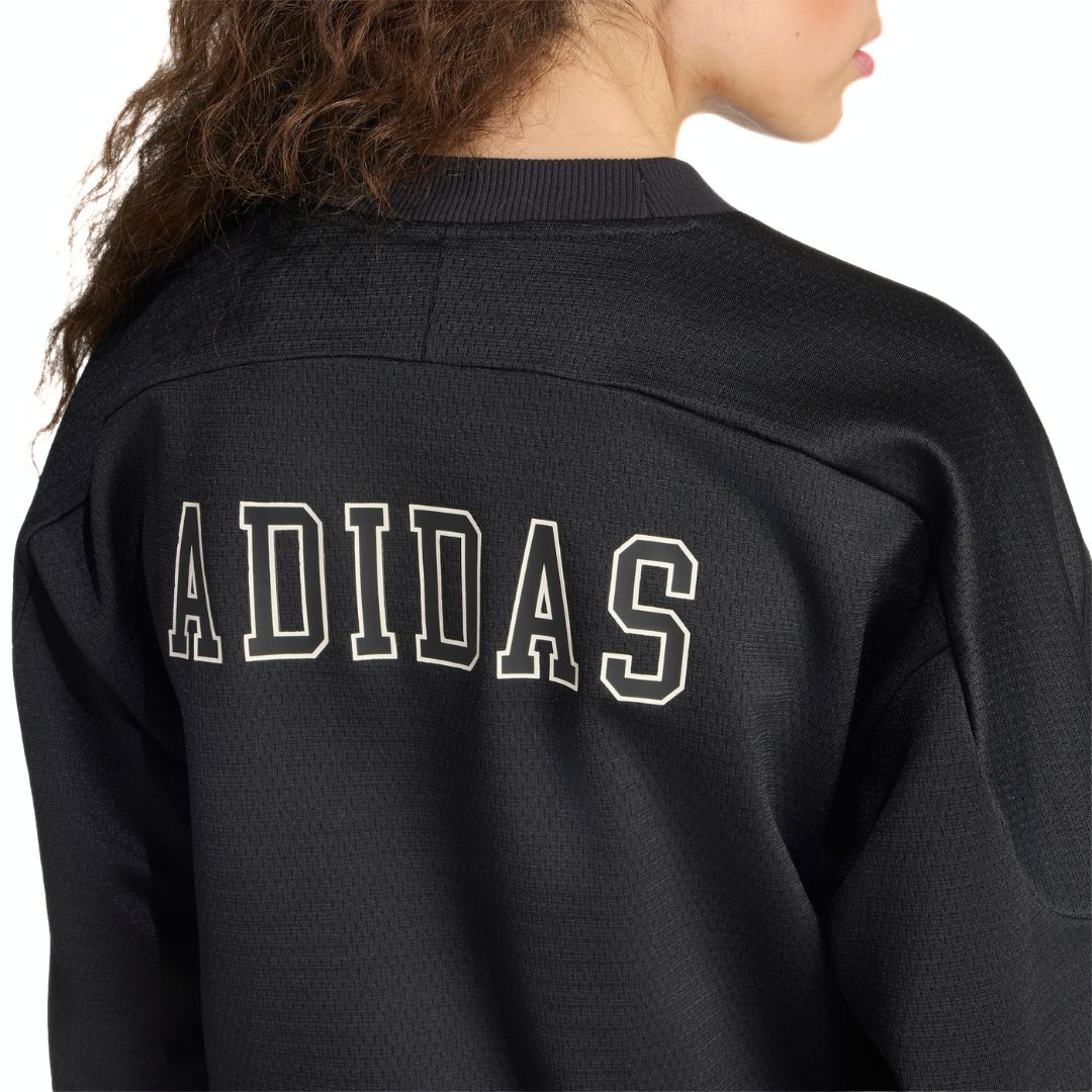 Adidas Felpa Stadium Graphic - Black - immagine 3