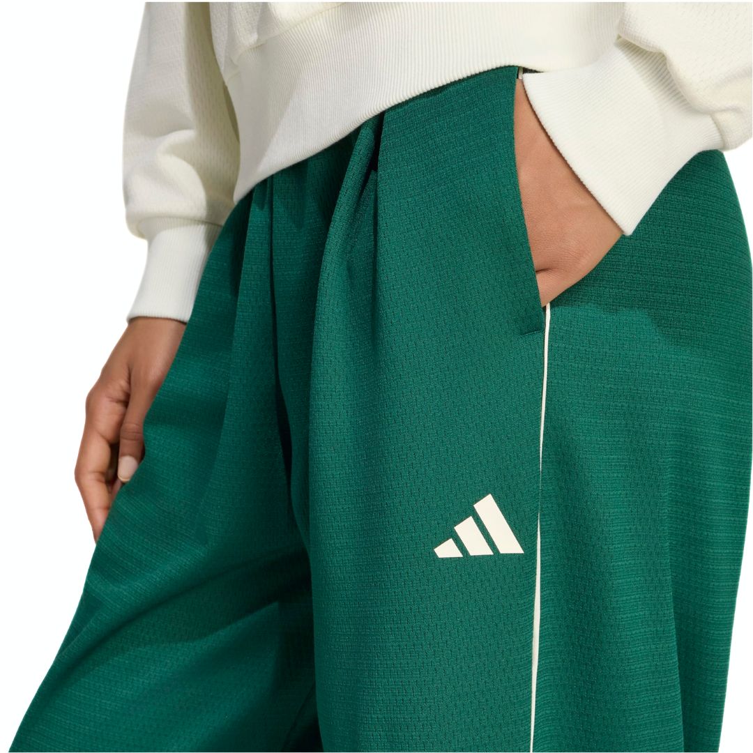 Adidas Pantaloni Stadium Q4 - Collegiate Green - immagine 3