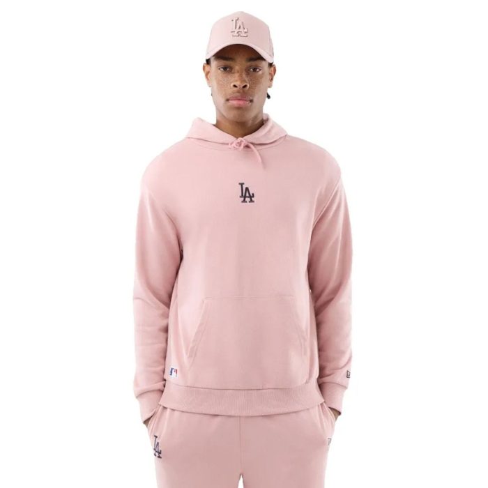 New Era Felpa Con Cappuccio LA - Pink
