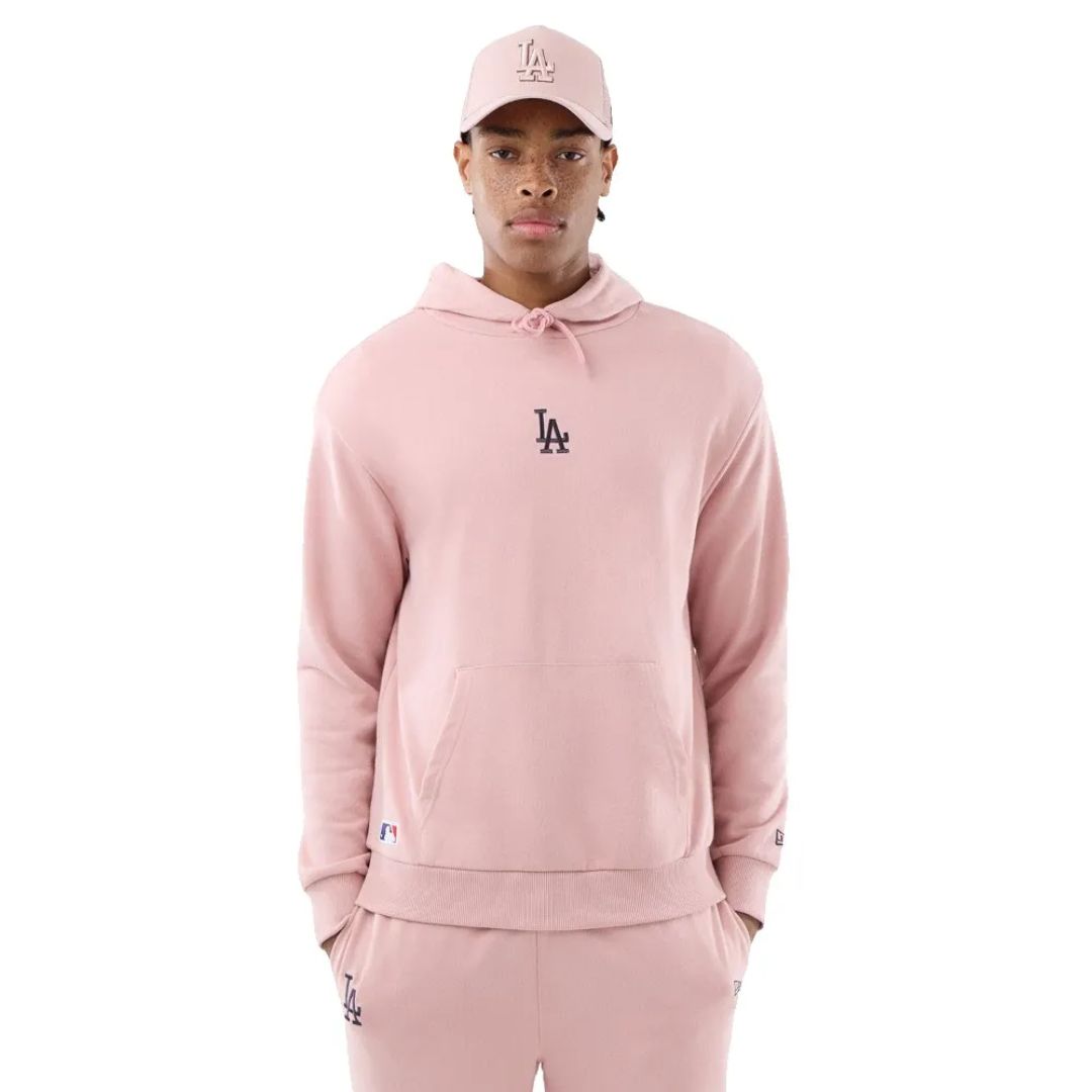 New Era Felpa Con Cappuccio LA - Pink