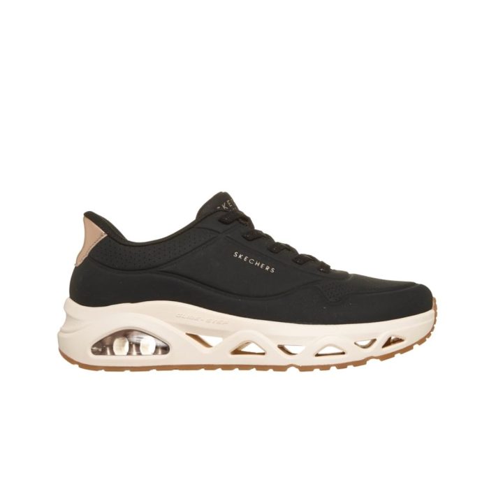 Skechers Slip Ins: Uno Glide Step Glide On Air - Black